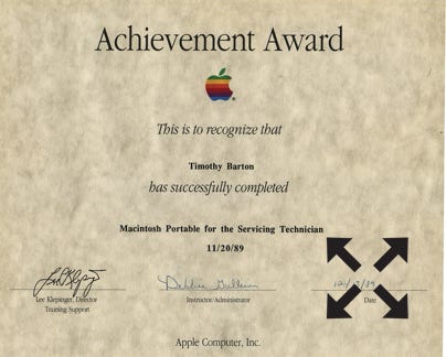 timbarton.tech    FileMaker Database & Apple Macintosh Support Apple Certificates 
