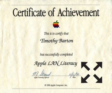 timbarton.tech    FileMaker Database & Apple Macintosh Support Apple Certificates 