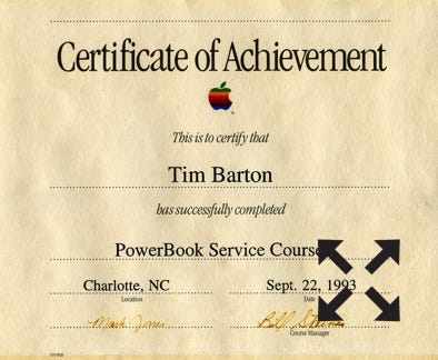 timbarton.tech    FileMaker Database & Apple Macintosh Support Apple Certificates 