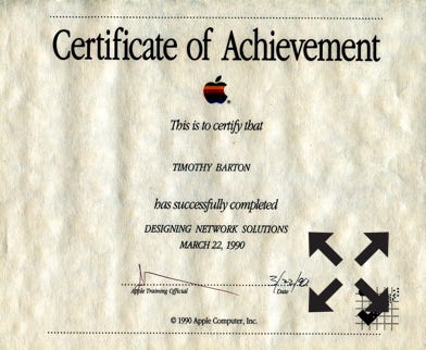 timbarton.tech    FileMaker Database & Apple Macintosh Support Apple Certificates 